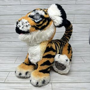 Hasbro Orange and Black Stuffed Tiger Toy